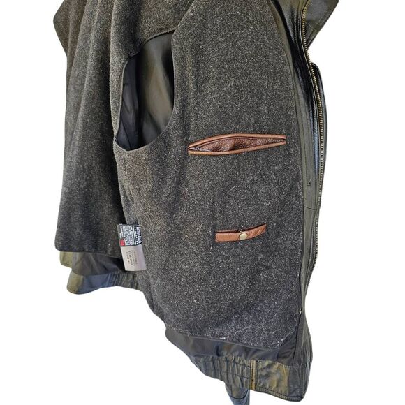 Wilsons Leather Men’s Genuine Leather Jacket – Size 2LT Zip-Out Thinsulate Liner - Picture 8 of 12